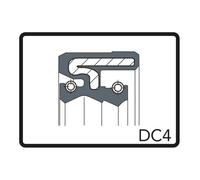 KIT PARAOLI FORCELLA MOTO PER 33X46X11 DC4 ARIETE ARI.096 COPPIA DX/SX