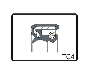 KIT PARAOLI FORCELLA MOTO PER 41X53X10,5 TC4 ARIETE ARI.041 COPPIA DX/SX
