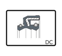 KIT PARAOLI FORCELLA MOTO PER 41X53X8/10,5 DC ARIETE ARI.102 COPPIA DX/SX