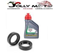 KIT PARAOLI FORCELLA + OLIO CASTROL FORK 10W 500 ml PER HONDA SH 125-150 '05 -13