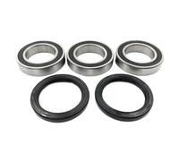 Kit paraolio cuscinetto mozzo ruota posteriore compatibile con 125 250 450 moto da cross adatto per KX KXF KLX-R set di sfere per cuscinetti per moto da cross(Rear Kit)