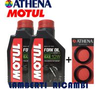 KIT PARAOLIO E OLIO FORCELLA MOTUL 10W MOTO GUZZI T5 850 1985 1986 1987 1988