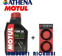 KIT PARAOLIO E OLIO FORCELLA MOTUL 10W PIAGGIO BEVERLY RST 125 2010 2011 2012 13
