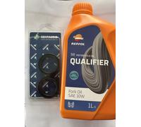 KIT PARAOLIO E OLIO FORCELLA REPSOL 10W YAMAHA TMAX T MAX 500 2001 2002 2003