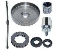 Kit paraolio for tamburo ruota dentata frizione .325 7T, adatto for motoseghe da 4500, 5200, 5800, 45 cc, 52 cc e 58 cc.