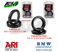 Kit Paraolio + Parapolvere Forcella per Moto BMW F 650 GS 2009-2010-2011-2012