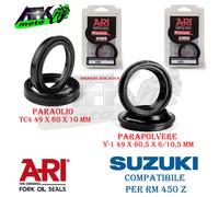 Kit Paraolio+Parapolvere Forcella per Suzuki RM 450 Z 2015-2016-2017