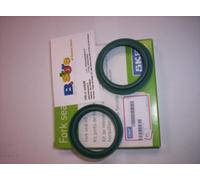 KIT PARAOLIO PARAPOLVERE FORCELLA SKF SHOWA STELO 45 mm VERDE
