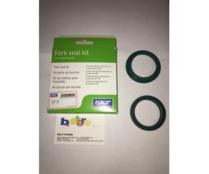 KIT PARAOLIO PARAPOLVERE FORCELLA SKF WP STELO ZF SACHS 46 mm VERDE
