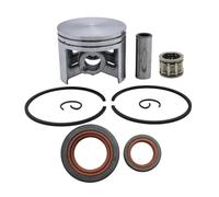 Kit paraolio pistone da 50 mm adatto for motosega Stihl 044 MS440 1128 030 2015 W 12 mm Anello cuscinetto ad ago con perno da polso