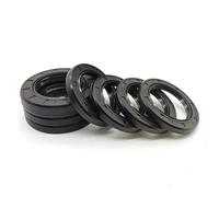 Kit paraolio scheletrato NBR FB/TG4 Cilindro idraulico a doppio labbro Ricostruito 4-12mm(50x80x13mm 2Pcs)