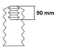 Kit parapolvere, ammortizzatore KYB 910368