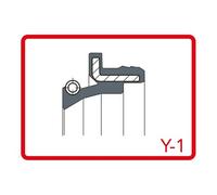 KIT PARAPOLVERE FORCELLA MOTO 48X58,5/62X6/ 11,5 Y-1 ARIETE ARI.126 COPPIA DX/SX