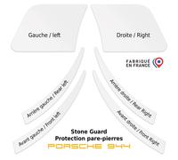 Kit Paraschegge Porsche 944 - Trasparente Lucido - 6 Pezzi