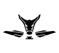 Kit paraserbatoio protezione serbatoio compatibile per Kawasaki Z900 adesivo ...