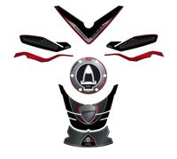 Kit Paraserbatoio Serbatoio Adesivi 3d Moto Ducati Multistrada 1260 S compatibil