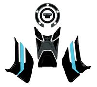 Kit Paraserbatoio Serbatoio Adesivi 3d per moto Yamaha MT 07 2024 compatibili