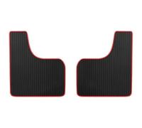 Kit Paraspruzzi Parafanghi Universali Per Auto Anteriori E Posteriori In PP Per Auto SUV Fuoristrada Camion Accessori(2pcs Large Black)