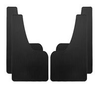 Kit Paraspruzzi Universali Per Auto SUV Fuoristrada Camion Ruote Anteriori E Posteriori Parafanghi In PP(4pcs Large Black)