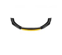 Kit Paraurti Anteriore Accessori Auto Per Protezione Diffusore Spoiler Splitter Per Paraurti Anteriore Universale Per Auto Da 4 Pezzi Labbro Spoiler Paraurti(Black Yellow Head)