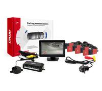 Kit parcheggio auto 4 sensori telecamera IR monitor TFT 4,3"