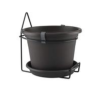 Kit Parete Vaso Cilindro Venezia 20 cm Antracite