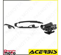 KIT PASSACATENA CON CRUNA SLITTA CON SCORRI CATENA NERO KTM XC 125 2020>2021