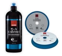 Kit Pasta Abrasiva D-A Coarse 1 Lt + Tampone in Spugna Ø 180 mm Rupes