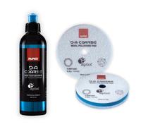 Kit Pasta Abrasiva D-A Coarse 250 ml + Tampone in Lana D-A Coarse Ø160 mm Rupes