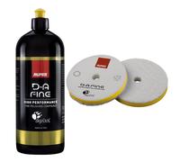 Kit Pasta Abrasiva D-A Fine 1 Lt + Tampone in Microfibra Ø 130 mm Rupes
