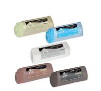 kit 5 pasta abrasiva lucidatura metalli per lucidare in acciaio alluminio ottone