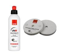 Kit Pasta Abrasiva UNO Protect 250 ml + Tampone in Microfibra Ø 160 mm Rupes
