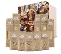 Kit Pasta Classica Rustichella d'Abruzzo - 10 Formati Tradizionali Italiani (20 Confezioni da 500g) - Bucatini, Spaghetti, Fettuccine, Linguine, Chitarra, Rigatoni, Maccheroni