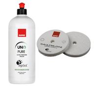 Kit Pasta Lucidante UNO PURE 1 Lt + Tampone in Microfibra Ø 130 mm Rupes