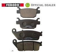 KIT PASTICCHE FRENO FERODO HONDA SH 300 I ABS(PINZA ANT. NISSIN)2016-18 ANT+POST
