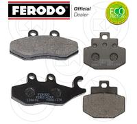 KIT PASTIGLIE ANTERIORE POSTERIORE FRENO FERODO PIAGGIO VESPA GTS SUPER 300 2014