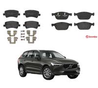 Kit Pastiglie Anteriori e Posteriori Brembo Volvo XC60 (156)