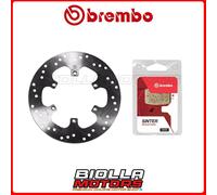 KIT PASTIGLIE + DISCO BREMBO BENELLI TRE K AMAZONAS 1130 2013 POSTERIORE [SP - F