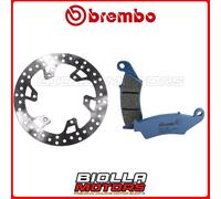 KIT PASTIGLIE + DISCO BREMBO BETA RR EFI ENDURO RACING 430 2023 ANTERIORE [05 -