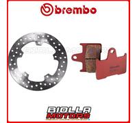 KIT PASTIGLIE + DISCO BREMBO BMW M 1000 RR 1000 2023 POSTERIORE [SP - Fisso] 68B