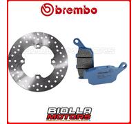 KIT PASTIGLIE + DISCO BREMBO BUELL M2 CYCLONE 1200 1998 POSTERIORE [11 - Fisso]