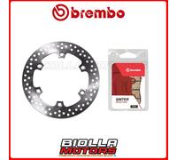 KIT PASTIGLIE + DISCO BREMBO HONDA CBR F 750 1987 POSTERIORE [SP - Fisso] 68B407