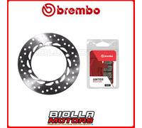 KIT PASTIGLIE + DISCO BREMBO HONDA NX DOMINATOR 650 1988 ANTERIORE [SA - Fisso]