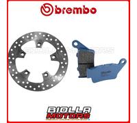 KIT PASTIGLIE + DISCO BREMBO KTM SUPER DUKE R 990 2010 POSTERIORE [TT - Fisso] 6