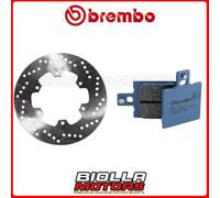 KIT PASTIGLIE + DISCO BREMBO LAVERDA SPORT 650 1995 POSTERIORE [06 - Fisso] 68B4