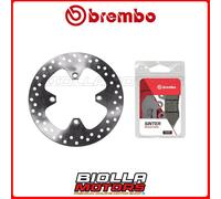 KIT PASTIGLIE + DISCO BREMBO TRIUMPH BONNEVILLE T100 STEVE MCQUEEN 865 2013 POST
