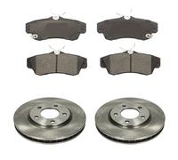 KIT PASTIGLIE E DISCHI ANTERIORI COMPATIBILE PER CHRYSLER PT CRUISER