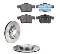 KIT PASTIGLIE E DISCHI ANTERIORI COMPATIBILE PER FIAT 500L (351,352)