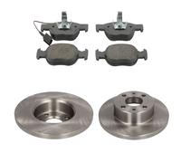 KIT PASTIGLIE E DISCHI ANTERIORI COMPATIBILE PER FIAT PUNTO (188, 188AX)
