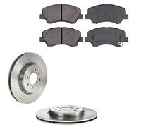 KIT PASTIGLIE E DISCHI ANTERIORI COMPATIBILE PER KIA STONIC (YB)